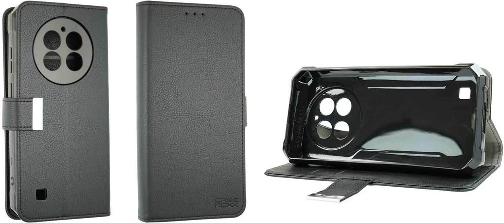 caseroxx Handy Hülle Tasche kompatibel mit Oukitel WP28 S/E Bookstyle-Case Wallet Case