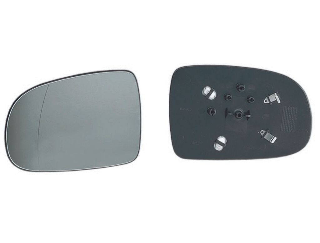 ALKAR Spiegelglas Außenspiegel Links für OPEL Corsa C Schrägheck (X01) Asphärisch 6401420
