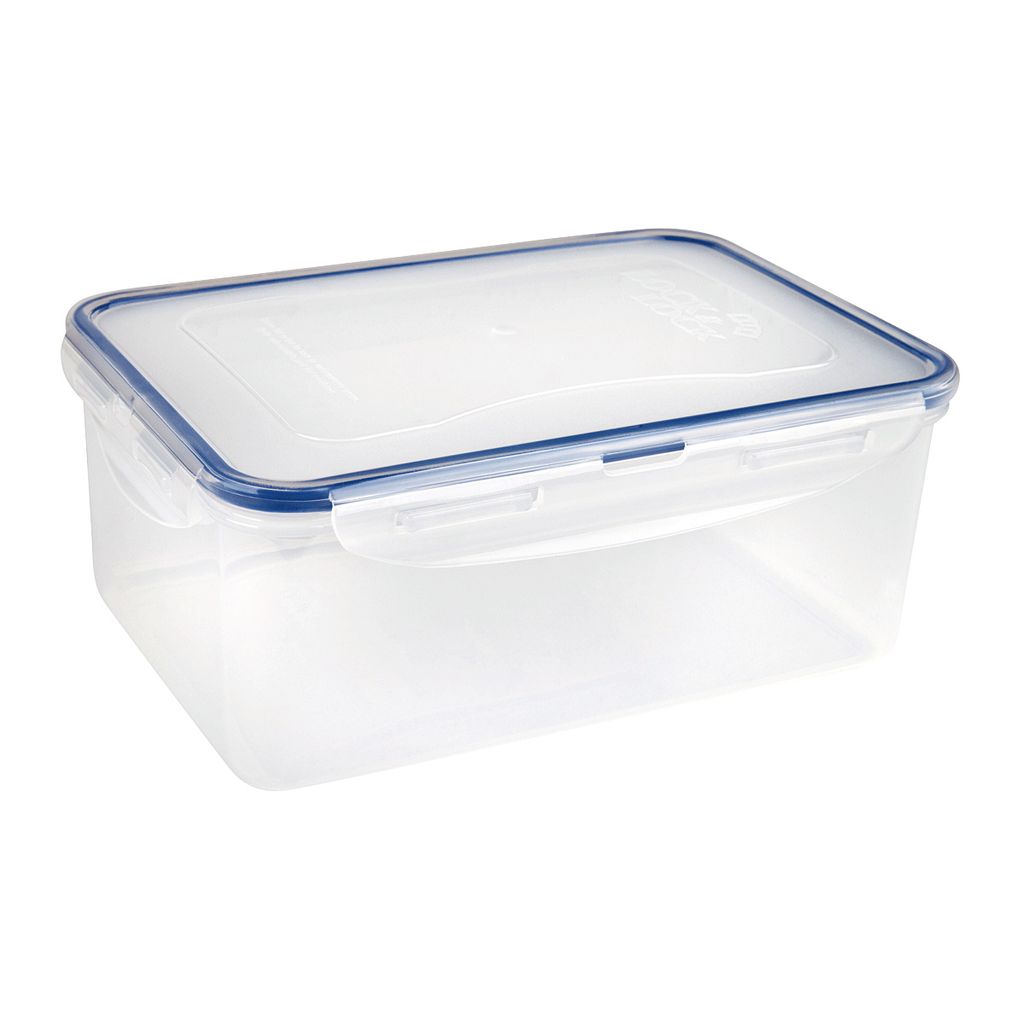 Vorratsdose Lock&Lock 2,3L, Gefrierdosen mit Silikondichtung, stapelbare Brotzeitdosen, Snackbox 23x16,5x9,5cm