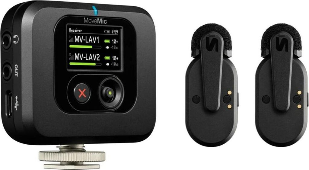 Shure MV-TWO-KIT-Z6, Kamerahalterung, 50 - 20000 Hz, 30 m, Produktbild 