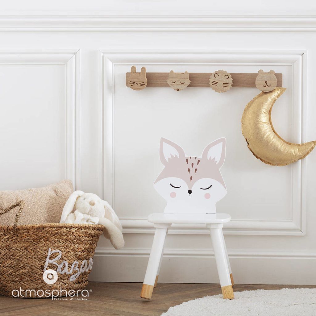 Atmosphera Wild Wood Kinderregal Beige  Beige One Size Produktbild 7