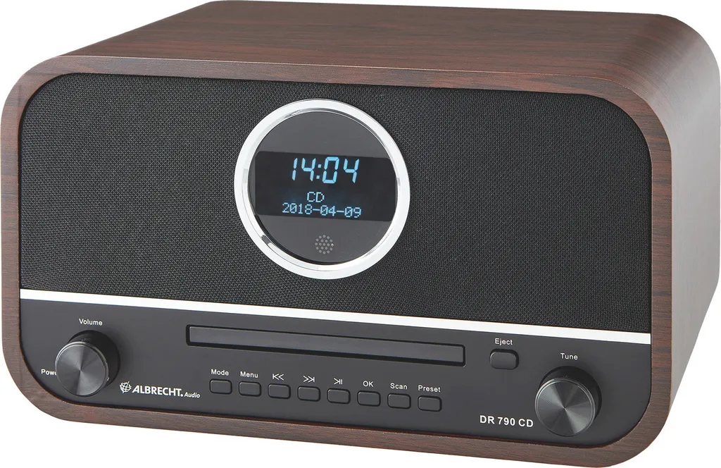 Système audio stéréo 4.1 Albrecht DR 790 Bluetooth avec télécommande - 4