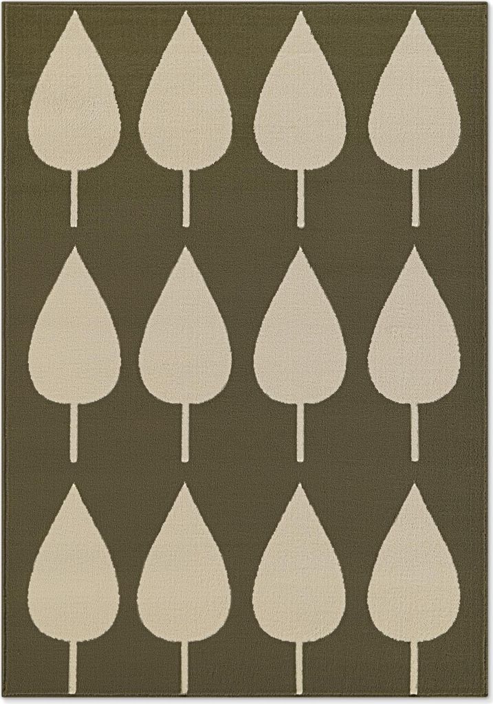 Hanse Home Adventures Kinderteppich Lovely Leaves Grün Produktbild 