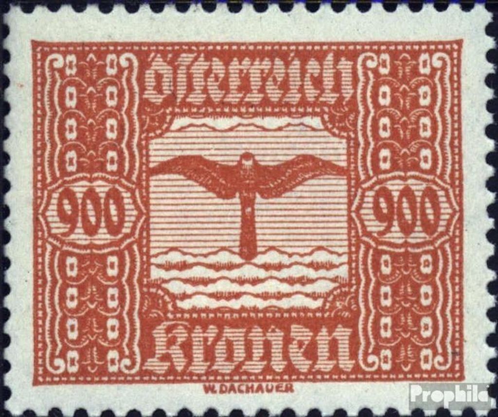Briefmarken Österreich 1922 Mi 428 postfrisch Flugpost