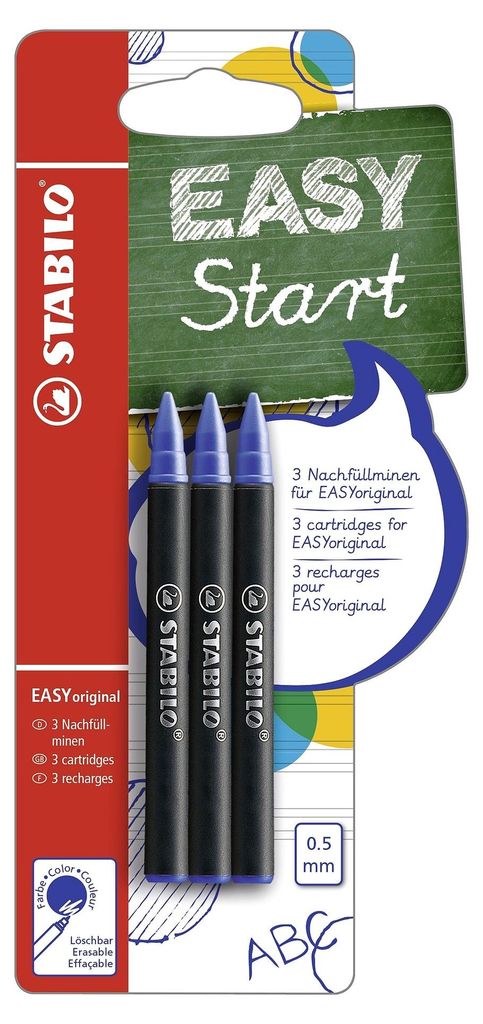 STABILO EASYoriginal recharges stylo medium 0,5mm / 3 pcs Image du produit 