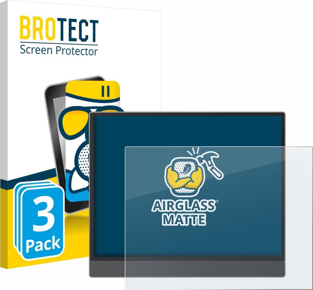 3x BROTECT Entspiegelungs Schutzglas für Boox Tab X C Schutzfolie Panzer Folie Glas Display Schutz matt