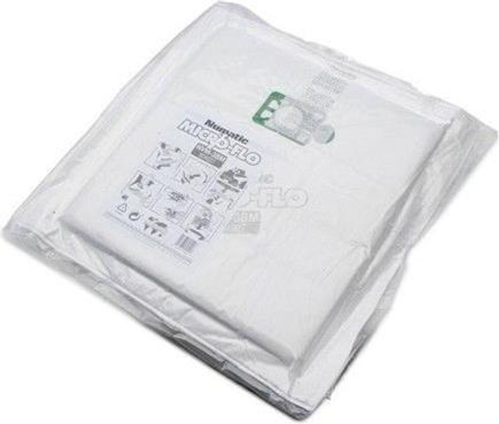 Numatic Staubbeutel NVM-3BM Feinstaubbeutel (Quarz) (5 Stück) (604027)