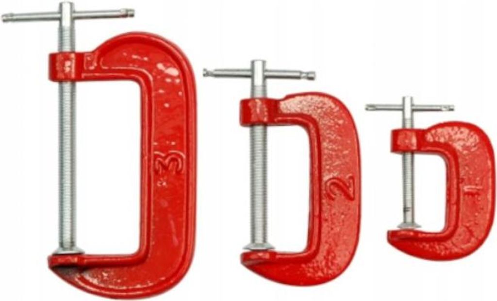 Zacisk stolarski G CLAMP 1" 19024 Zdjęcie produktu 