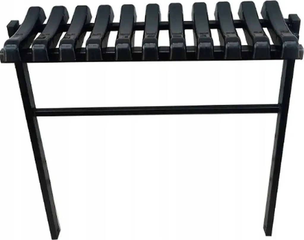Banc Public de Cimetière 72 cm - Siège Pliable à Sceller avec Pieds Longs