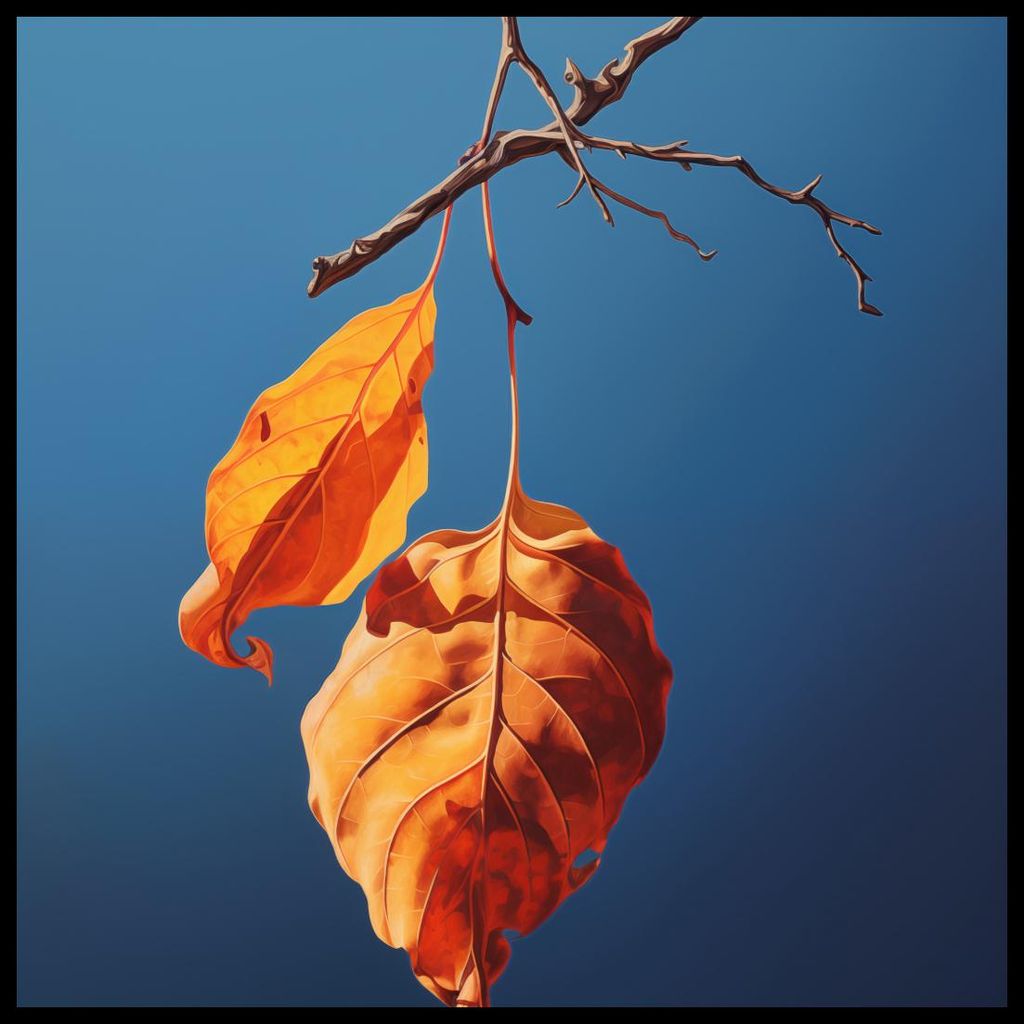 Poster 60x60cm Letzter Atem des Sommers