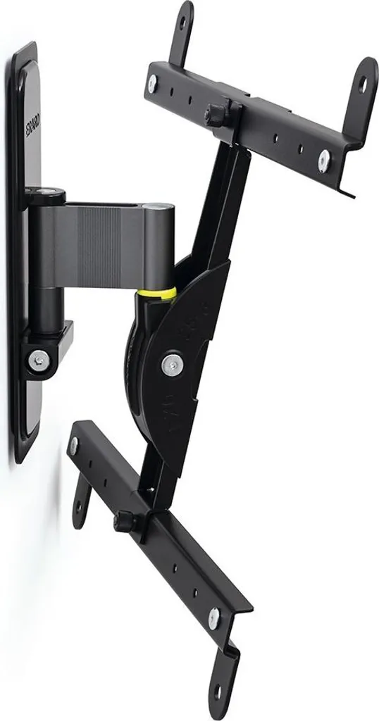 Support Mural TV Orientable en Aluminium Erard Exo 400tw1 avec 1 Bras