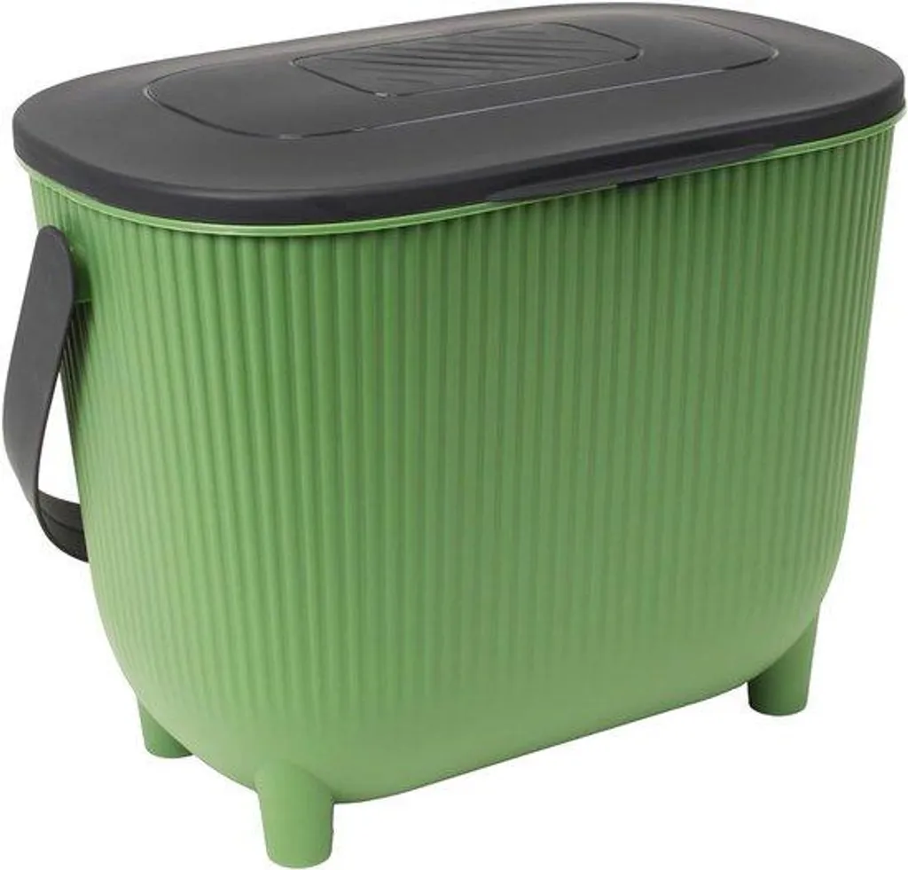Composteur de jardin pour déchets organiques avec filtre charbon actif