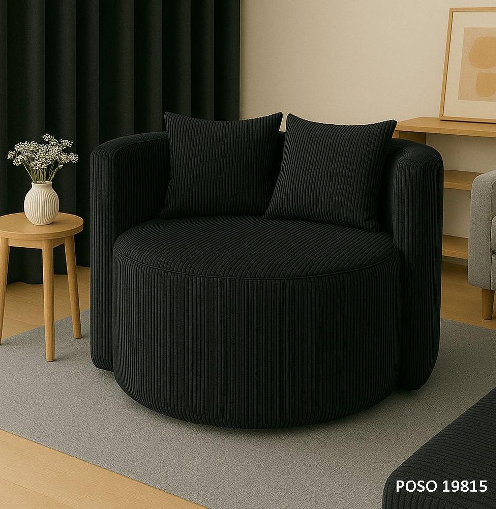 Sessel LOOP – komfortabler Akzent für ein modernes Wohnzimmer