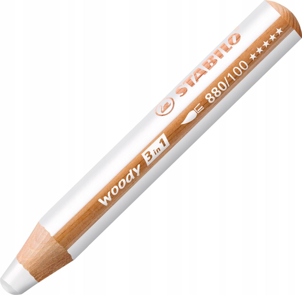 STABILO woody 3 in 1, Biały, 1 szt. Zdjęcie produktu 