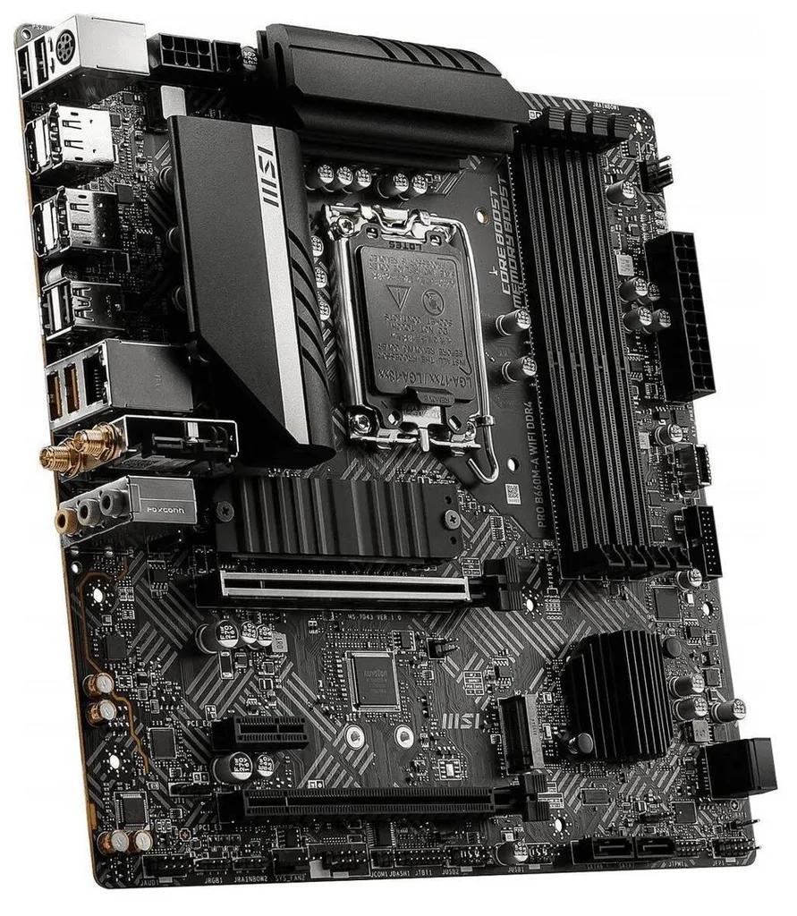 Carte Mère MSI PRO B660M-A WIFI Intel B660 Socket LGA1700 Format Compact - 4