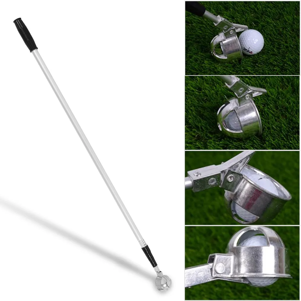 Récupérateur de balles de golf pour obstacles d'eau et buissons
