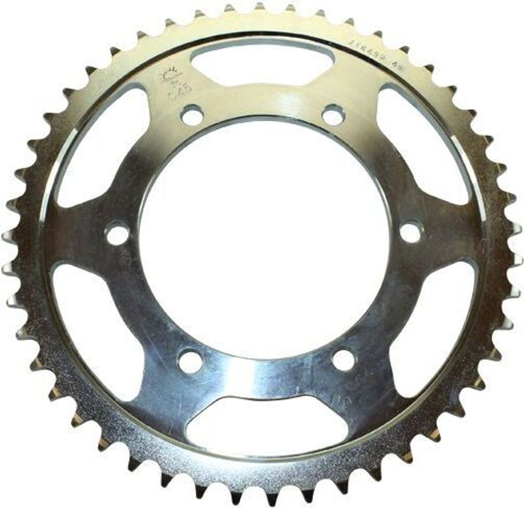 Kettenrad 48 Zähne Teilung 530 Typ JTR499 SILBER für Kawasaki VN 800 / ZZR 400 600 // Suzuki GSX 1300 / GSX-R 750