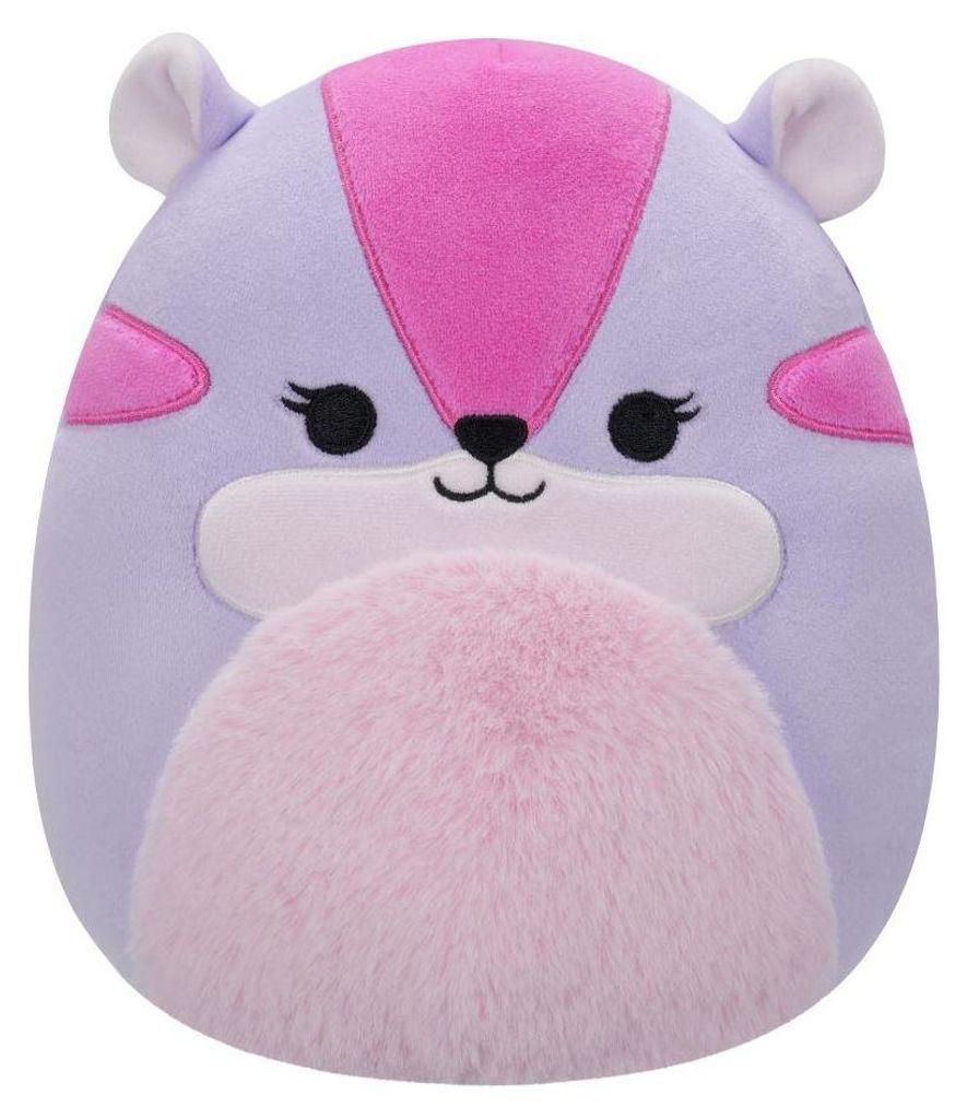 SQUISHMALLOWS Lila-rosa Streifenhörnchen – Tamara