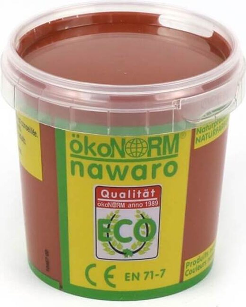 ökoNorm Fingerfarbe nawaro, Becher 150g : braun Farbe: braun