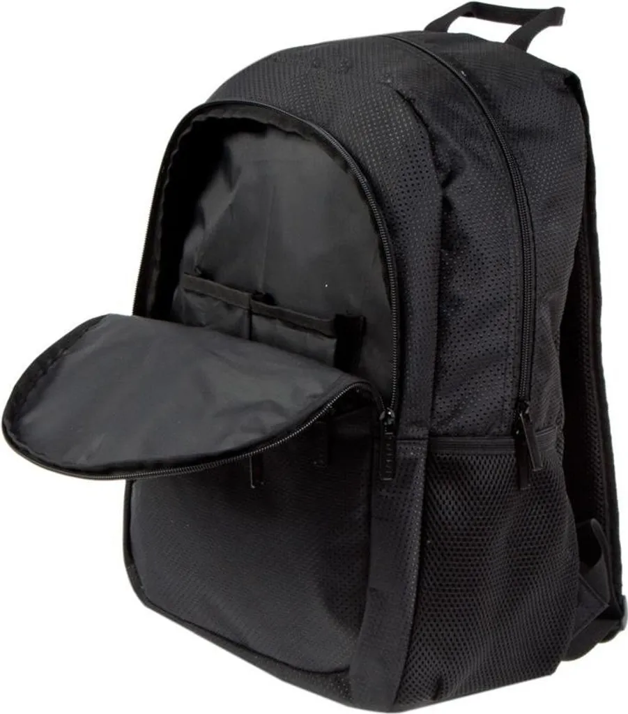 Sac à dos scolaire noir avec plusieurs compartiments Starpak 16 L
