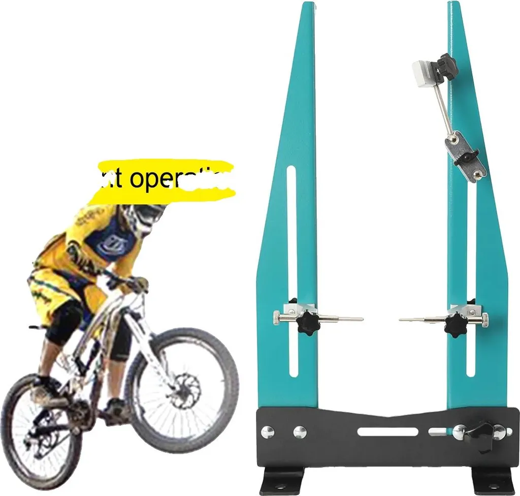 Réparateur de jantes vélo pour dévoilage précis et réglage de roues