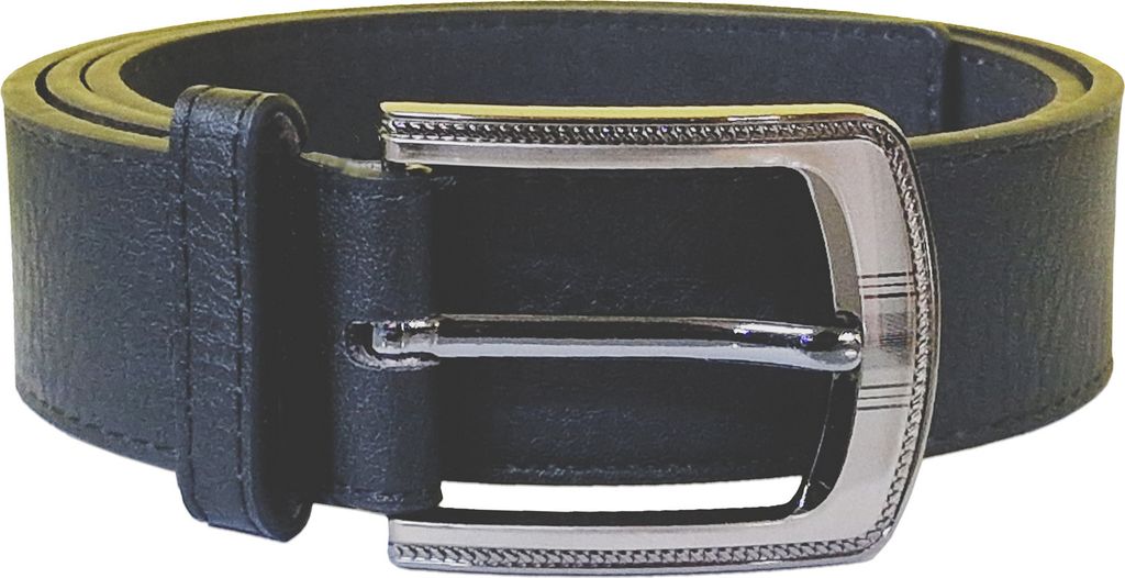 Duke - Taillengürtel "D555 Samuel", Geklebtes Leder-Herren DC151 (48) (Schwarz)