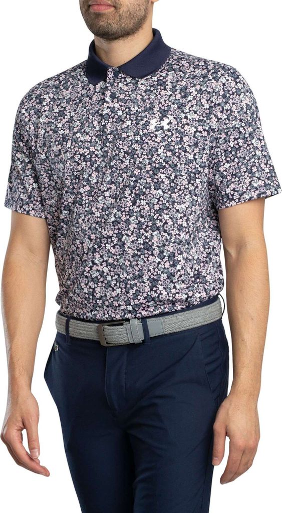 Under Armour Golf Matchplay bedrucktes Poloshirt, Mehrfarbig M