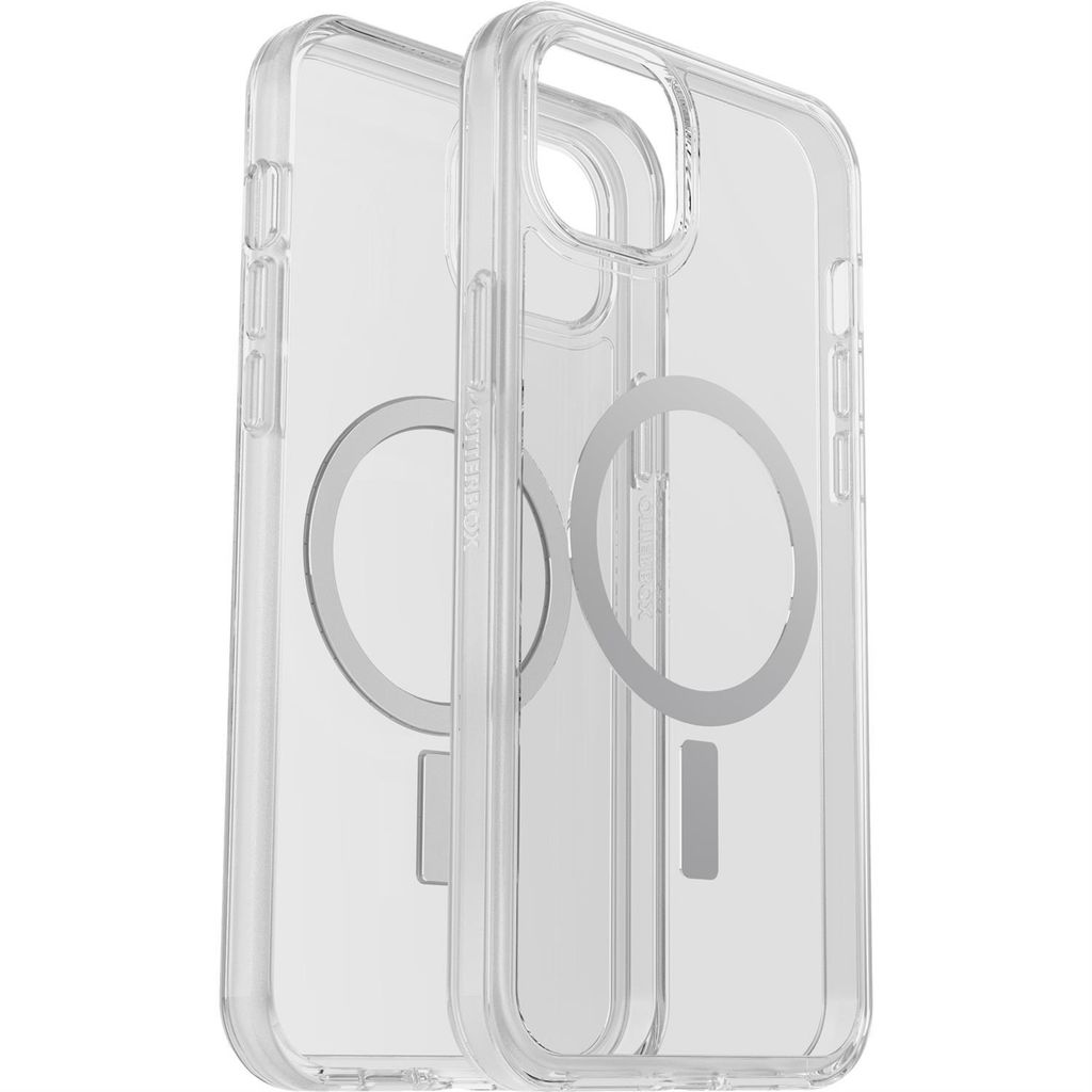 OtterBox Symmetry+ Hülle für Apple iPhone 14 Plus Smartphone - Durchsichtig - Sturzsicher, Stoßfest, Anitbakteriell - Synthetischer Gummi, Polyc...