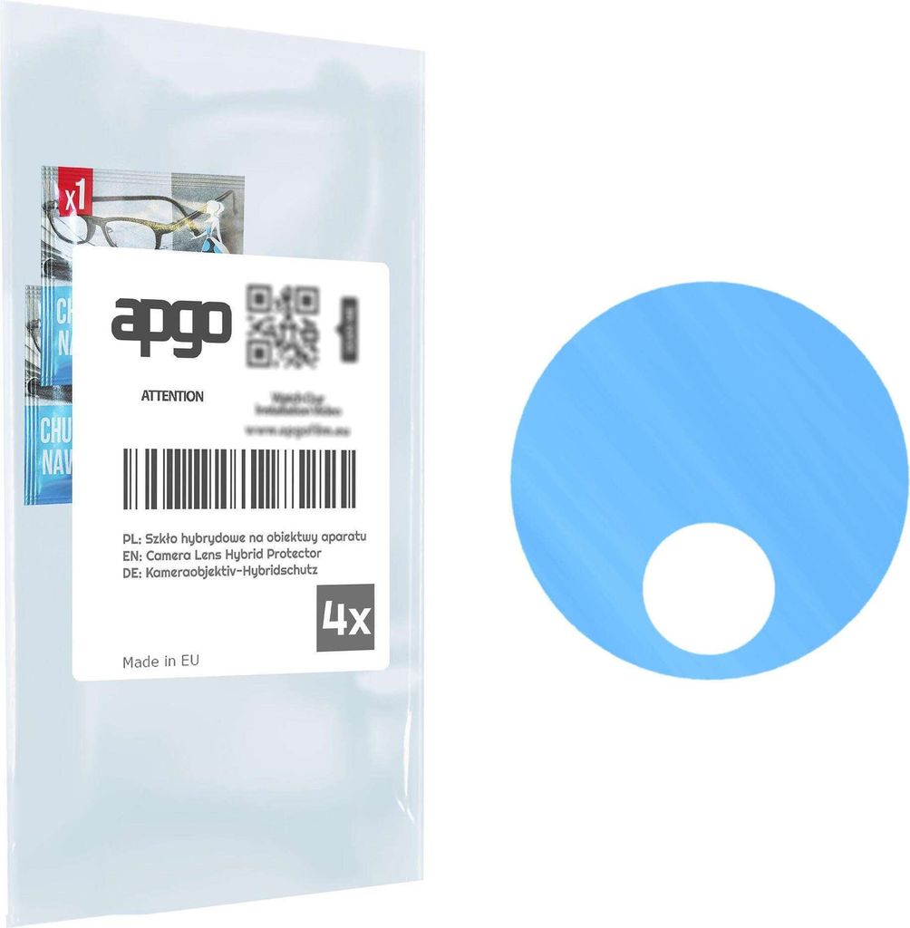 apgo 4 Stück Hybrid Kameraschutz, Kamera-Schutzglas kompatibel mit Realme Pad 2 WiFi, Linsenschutz, 9H Härte, Schutz für Kameraobjektiv, Anti-Kr...
