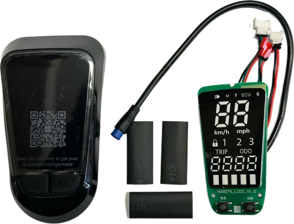 Evercross EV10KM Display 18.2A LCD Tacho Steuereinheit Produktbild 