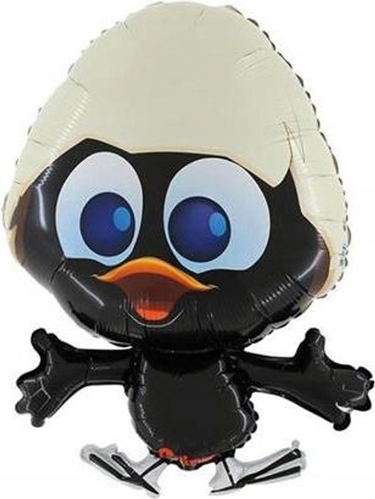 Calimero Folienballon Schwarz 21"", 1 Stk. Produktbild 