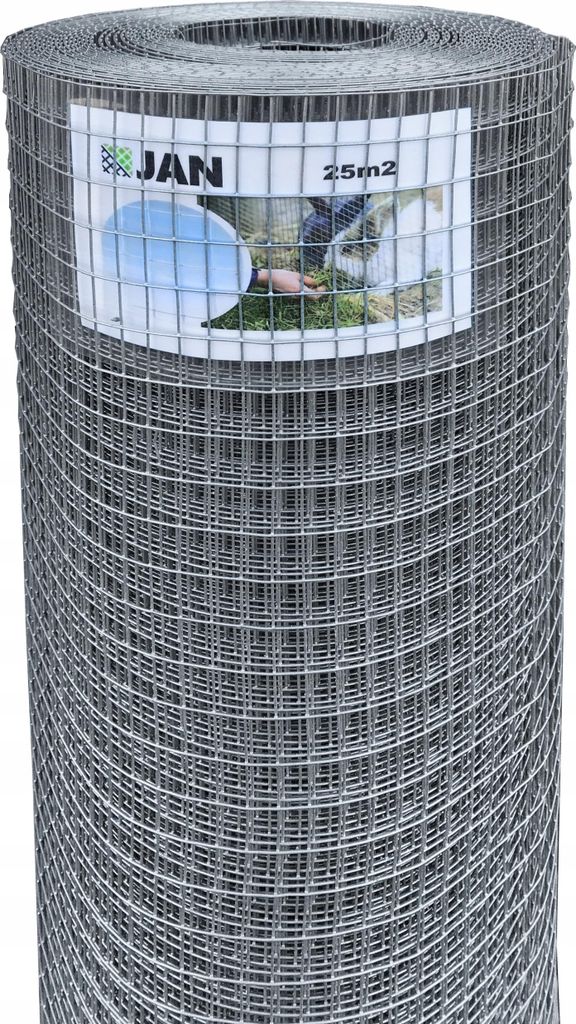Volierendraht - 19x19mm - 25m² - Verzinkt - Höhe 100cm