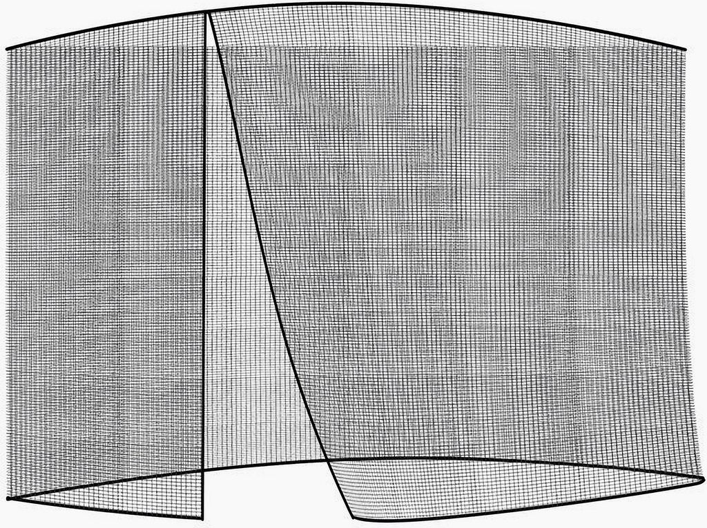 NYVI Moskitonetz für Sonnenschirme Ø 350 cm - Schwarz, mit Produktbild 