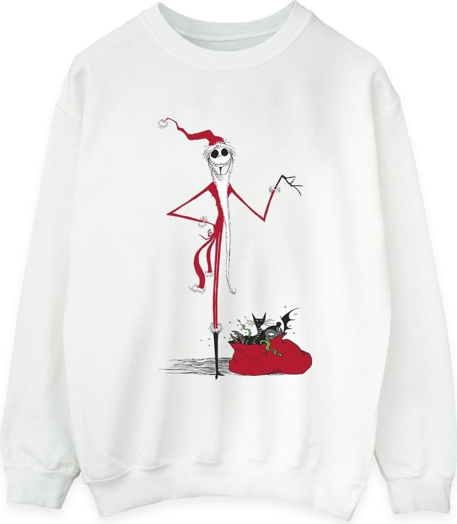 The Nightmare Before Christmas - Sweatshirt für Herren BI42678 (S) (Weiß)