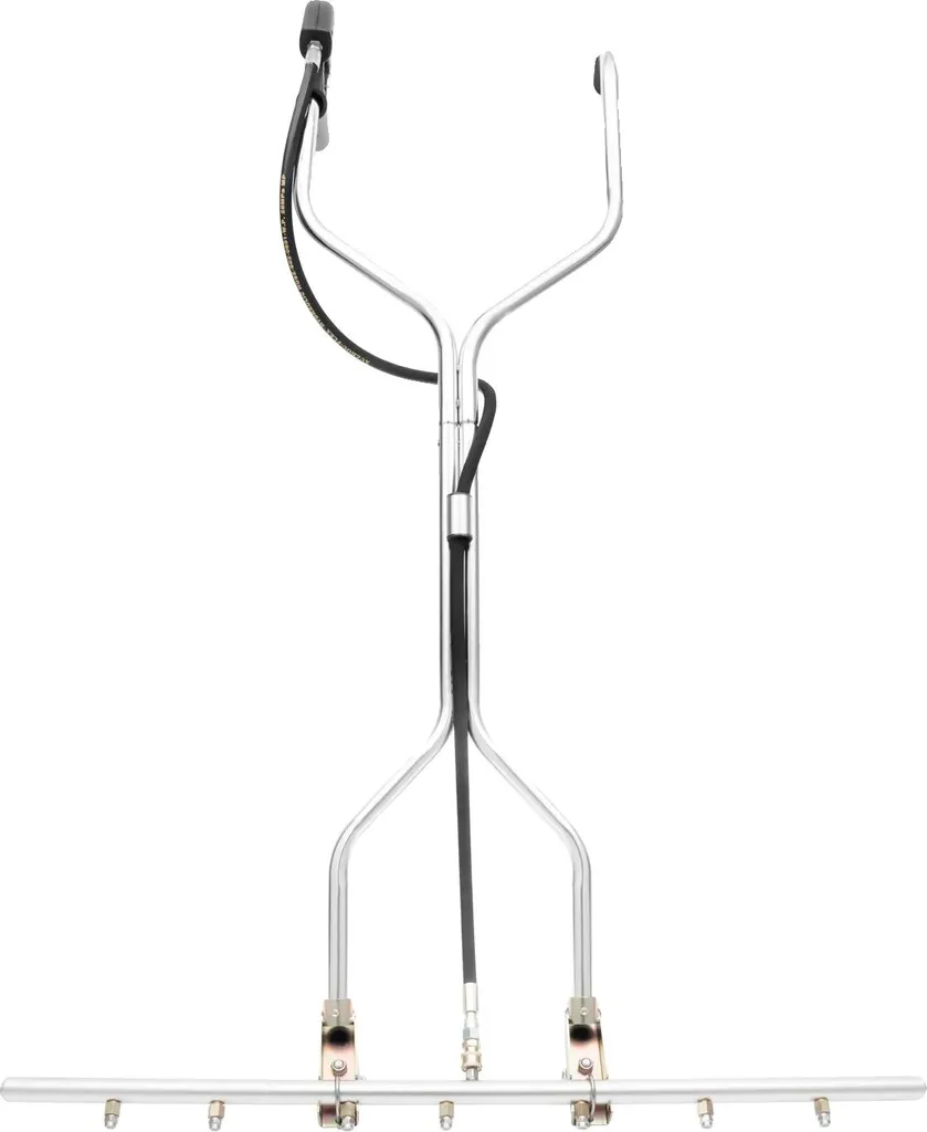 Balai pour laver les sols au nettoyeur haute pression 5000 PSI argenté