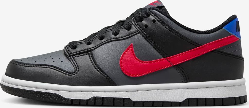 Nike Dunk Low für Kinder "Black Racer Blue University Red", FV0373-001, Größe: 35,5