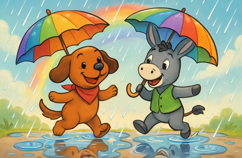 hansepuzzle 110665 - Wuff und Huf Puzzle, 500 Teile, Kinder, 46,0 x 30,0cm mit hochwertiger Aufbewahrung, Kartonbox und wiederverschließbarem Beutel