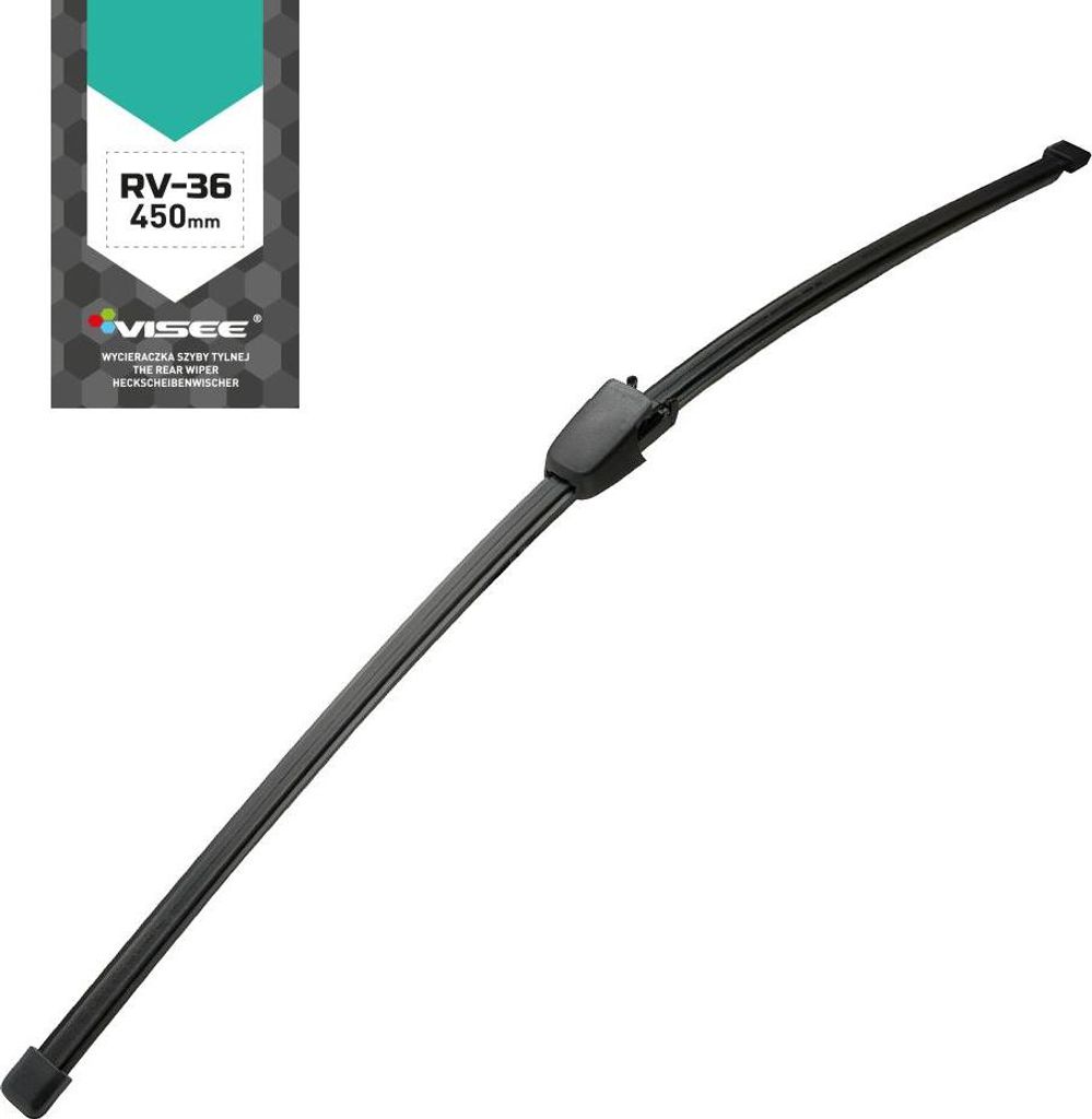 VISEE BACKSIDE Heckscheibenwischer für VW Transporter V Bus (7HB, 7HJ, 7EB, 7EJ, 7EF, 7EG, 7HF, 7EC) 450mm