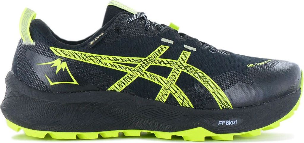 ASICS GEL-TRABUCO 12 GTX - GORE-TEX - Herren Trail-Running Schuhe Laufschuhe Schwarz 1011B801-003 , EU 45 UK 10