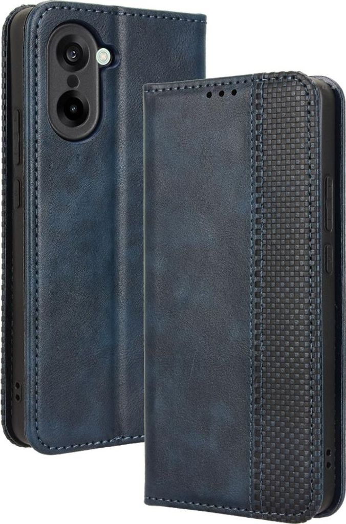OnePlus Nord CE5 Hülle - Coverup Vintage Style Klapphülle - Blau