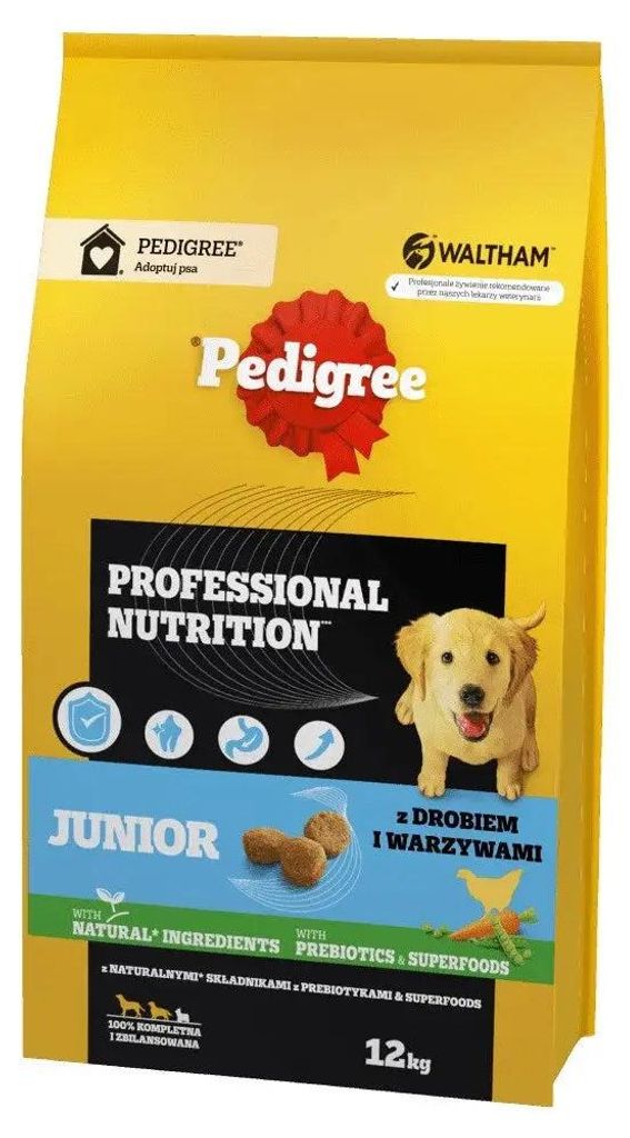 Pedigree Professional Nutrition Junior à la volaille et aux Image du produit 