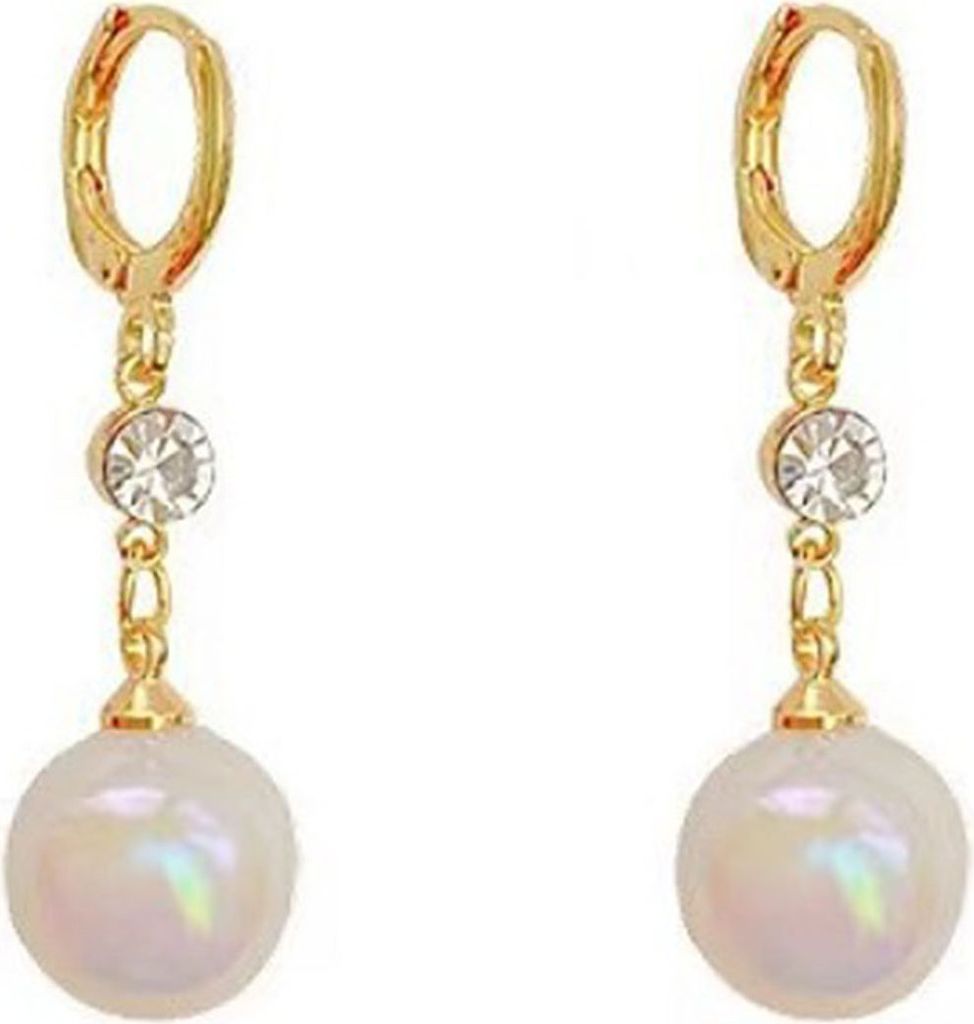 1 Paar elegante Ohrringe im französischen Stil mit Kunstperlen, glänzende Strasssteine, eingelegt, für Hochzeiten, Brautschmuck, Zubehör, Geschenk