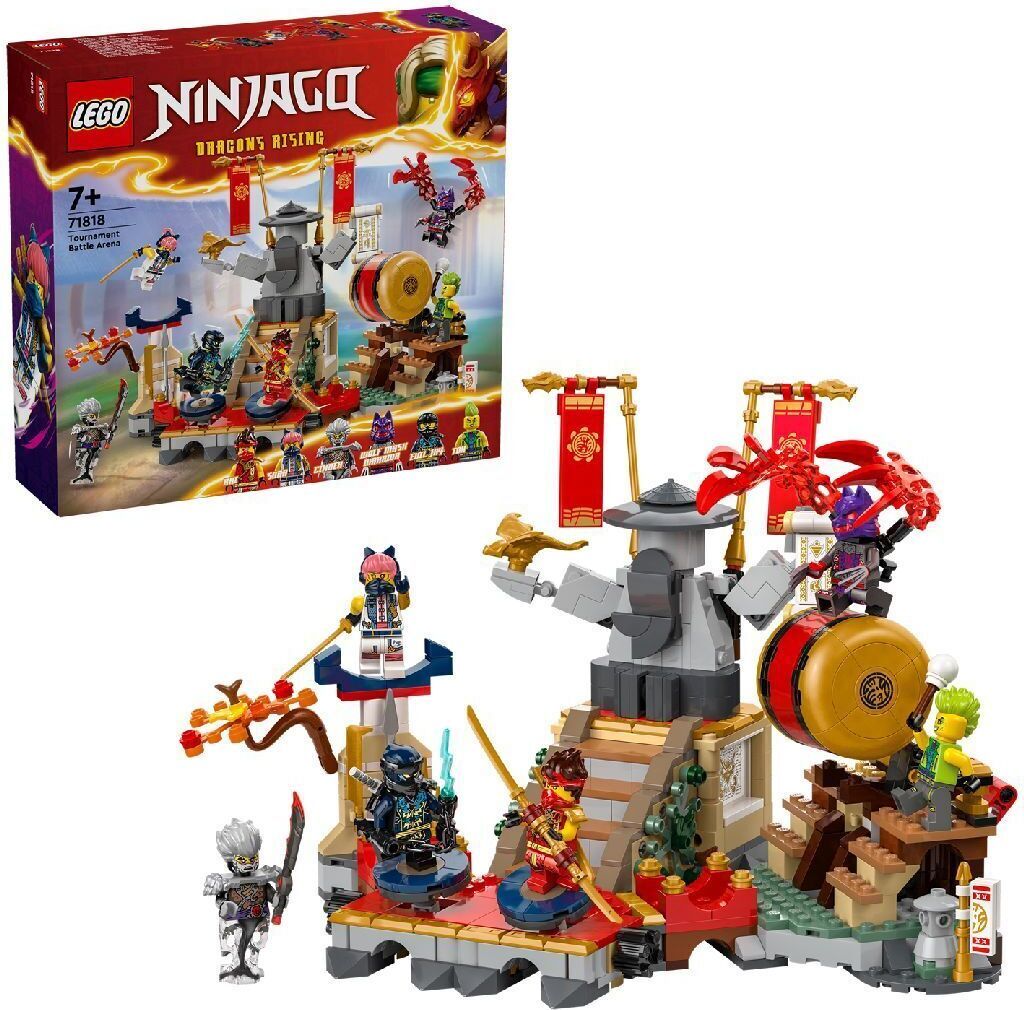LEGO NINJAGO Turnier-Arena Abenteuer-Spielzeug für Kinder, Produktbild 