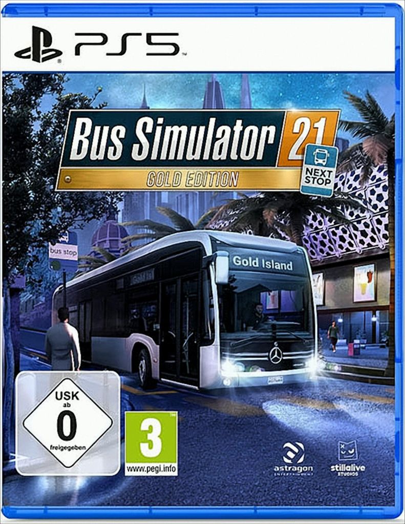 Astragon Bus Simulator 21, PlayStation 5, E (Jeder), Produktbild 
