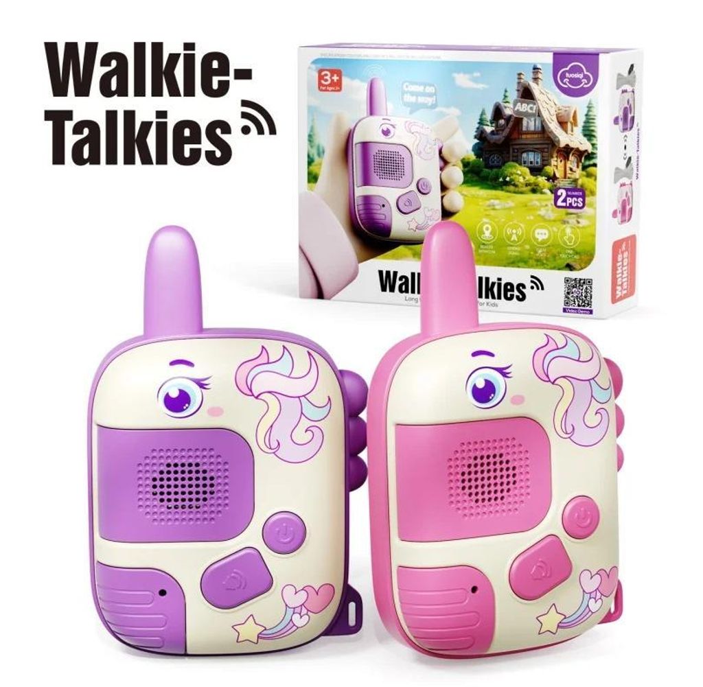 Handheld-Walkie-Talkie für Kinder mit großer Reichweite, drahtloser Übertragung, Pager, Outdoor-Kommunikation, Cartoon-Spielzeug