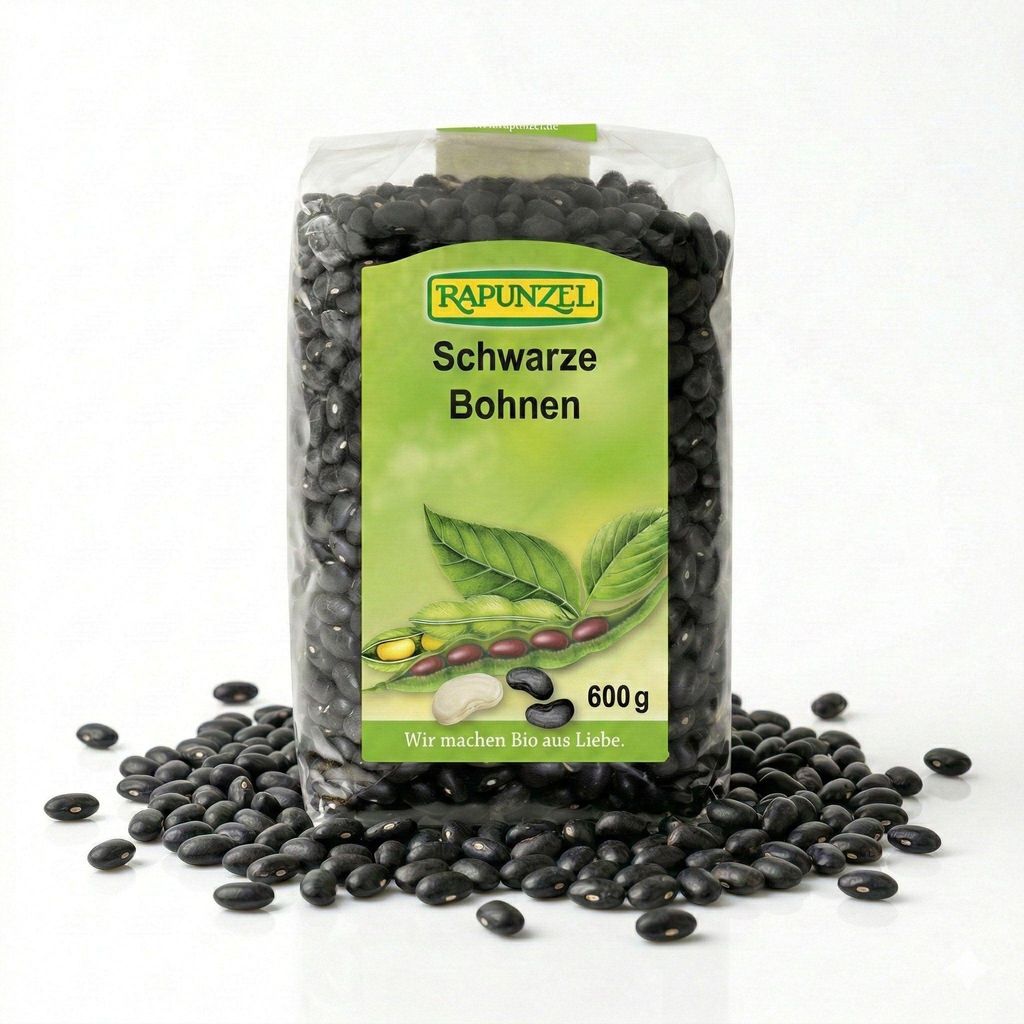 Rapunzel Haricots noirs bio 6x500g Image du produit 