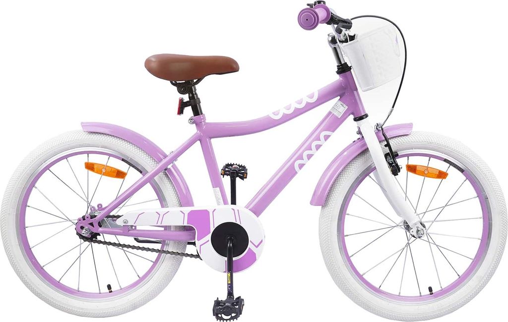 "Schlussverkauf" Kinderfahrrad - 18 Zoll - für 5-7 Jahre alt Lila - Jugend- & Kinderfahrräder C221