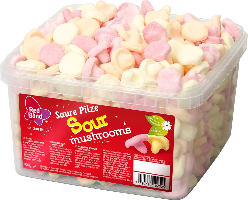 Pieczarki Red Band Sour 240 sztuk Zdjęcie produktu 