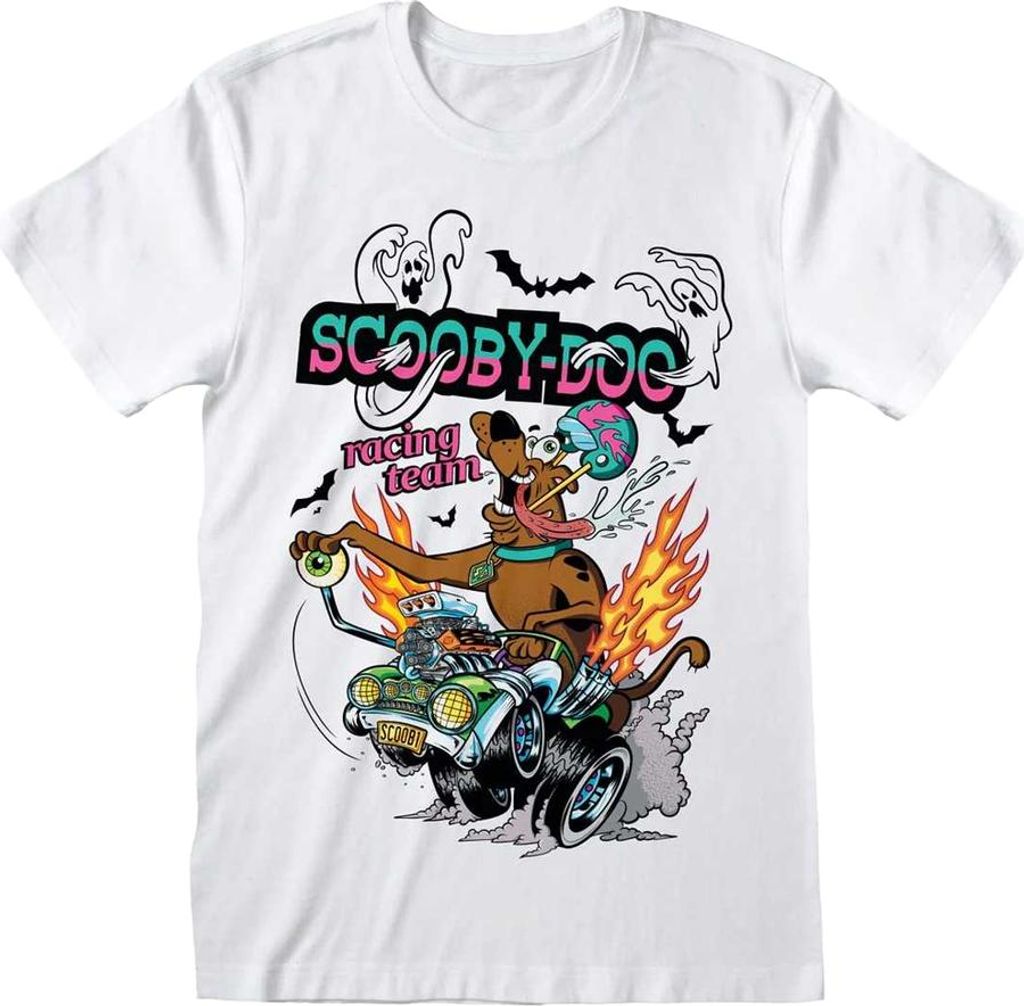 Scooby Doo - T-Shirt für Herren/Damen Uni HE3477 (L) (Weiß)