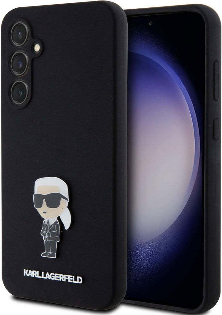 Pouzdro Karl Lagerfeld Silicone Ikonik Metal Pin Na Samsung Obrázek produktu 